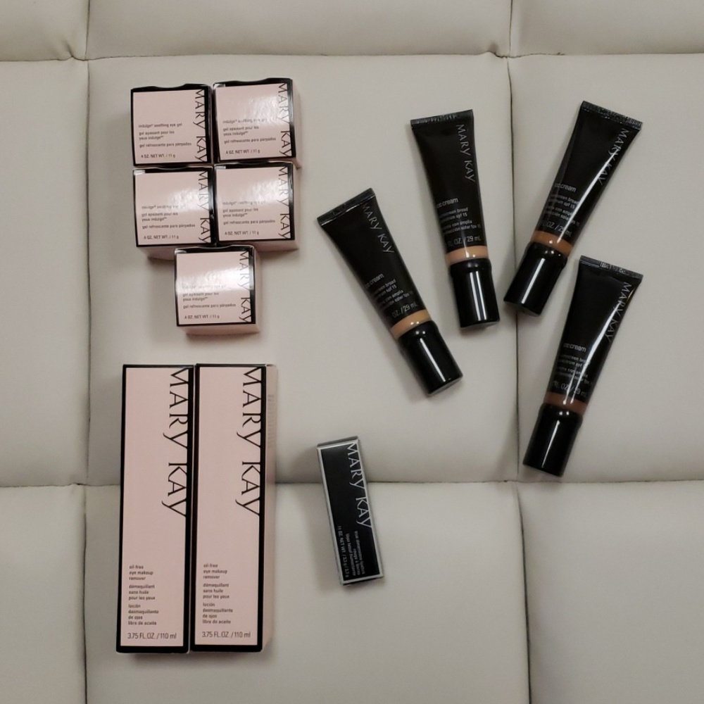 Lot Mary Kay Soothing Eye Gel Makeup Remover Lip